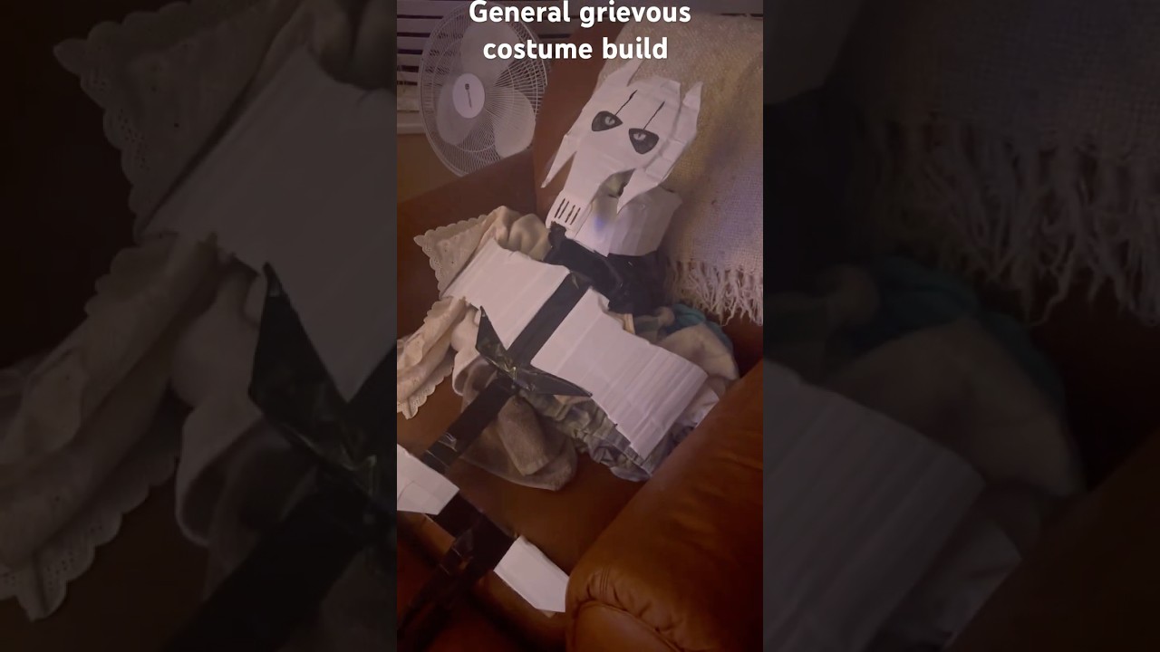 General grievous costume build Halloween costume ￼