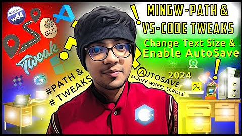 How to Set or Edit Environment Variables | Tweaks in VSCode to Run C++ Programs | C++ Tutorials 2024