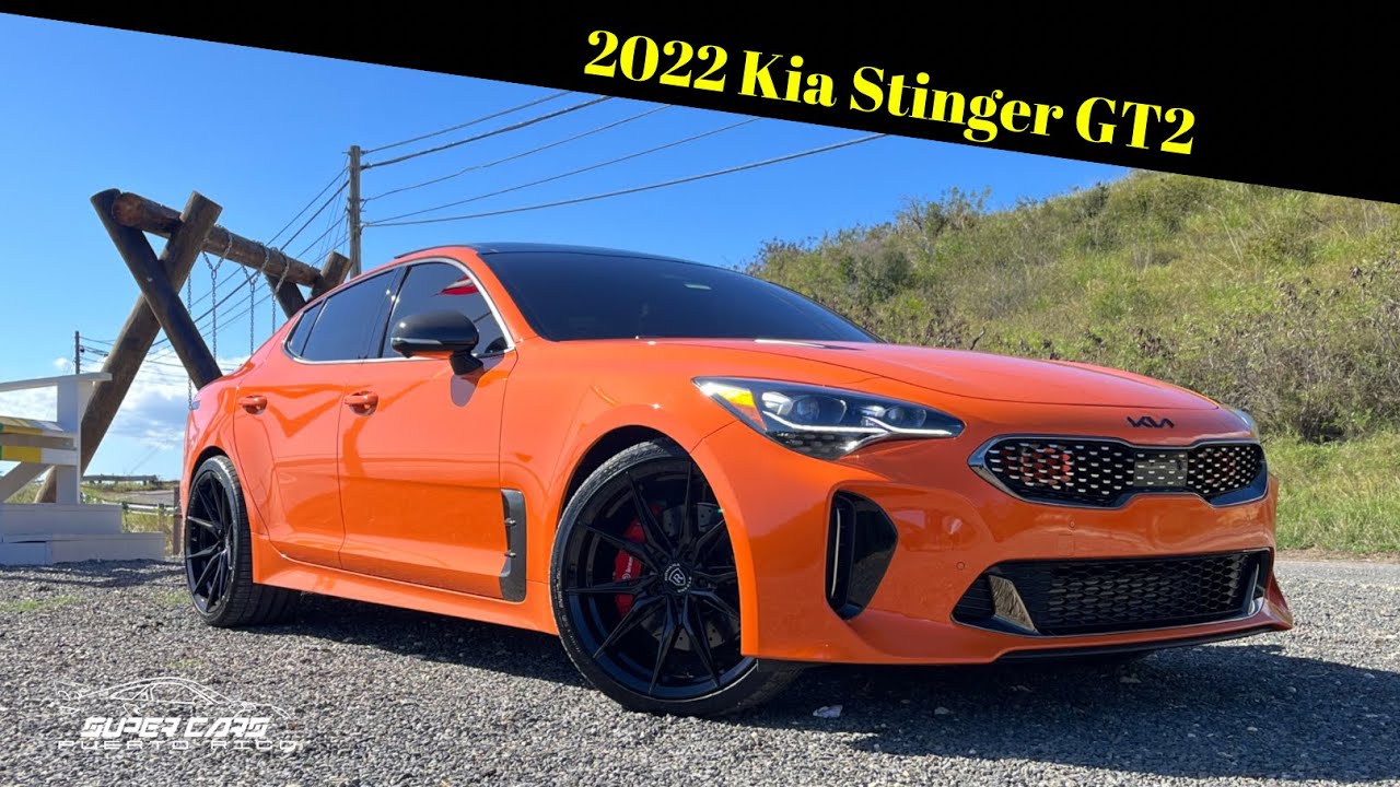 2022 Kia Stinger GT2 - TEST DRIVE - Review en Español - YouTube