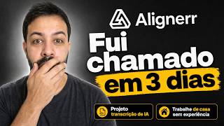 Alignerr: fui chamado para transcrição de áudio em 3 dias — Mostrei o passo a passo
