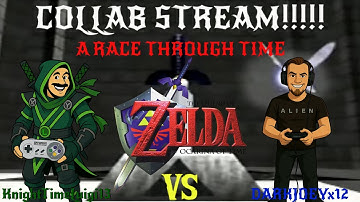 Joey VS KnightTimeLuigi13 Collab Race Oot Race With Mods Part 1
