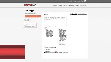 Examinare Survey Tool Manual - Send Your Survey by SMS