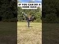 If you can do… Hook Kick🥋 #shorts #martialarts