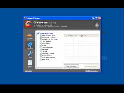 CCleaner Guide - Install and basic use - YouTube