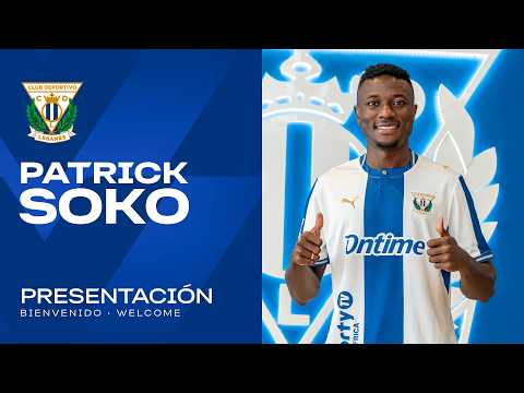 📹🎙️ Presentación de Patrick Soko como nuevo jugador del C.D. Leganés — football video