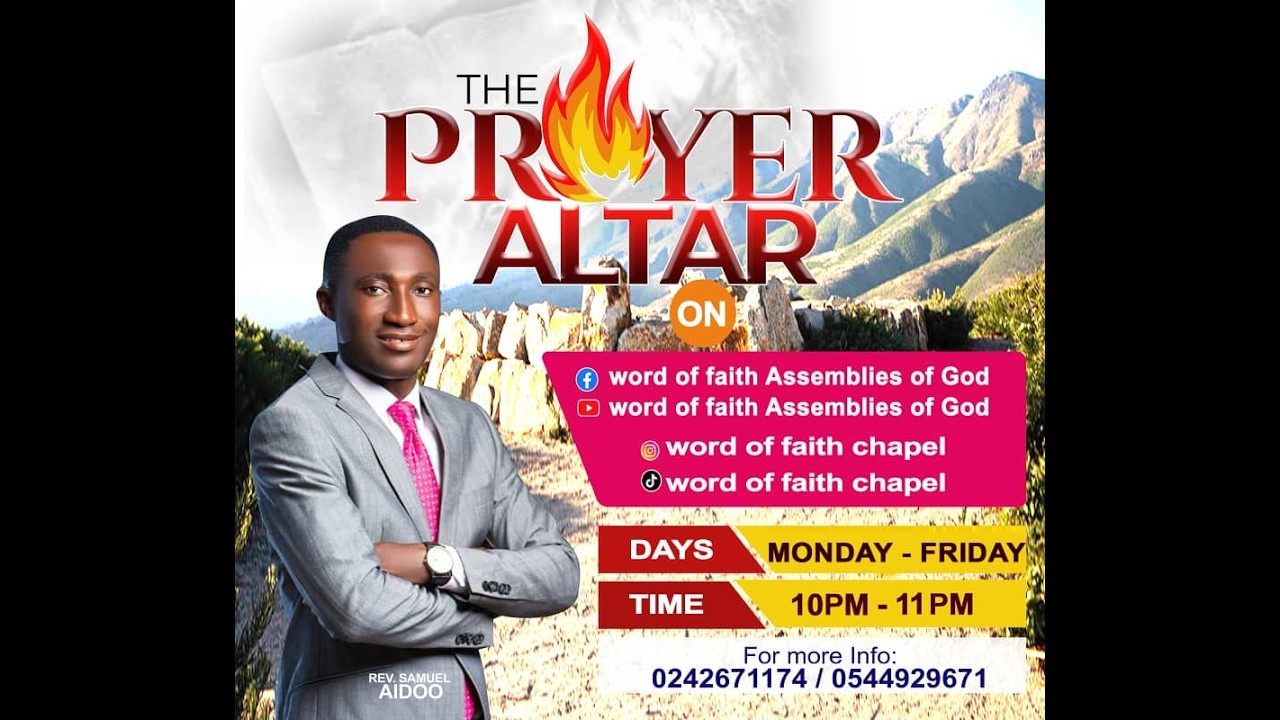 DEALING WITH FOUNDATIONAL BATTLES WITH REV. SAMUEL AIDOO || 20TH FEBRUARY, 2026