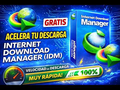 Acelera tu descarga al (5000%) Internet Download Manager EN 2024 ULTIMA ACTUALIZACION