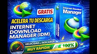 Acelera tu descarga al (5000%)  Internet Download Manager EN 2024 ULTIMA ACTUALIZACION screenshot 5