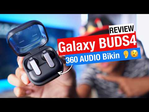 Galaxy Buds4 Review - The TWS for Samsung Devotees! Is 360 Audio a Killer Feature?