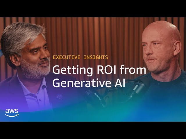 Stop Analysis Paralysis: Getting ROI from Generative AI | Amazon Web Services