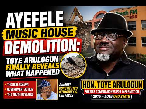 Ayefele Music House Demolition: Toye Arulogun Finally Reveals What Happened
