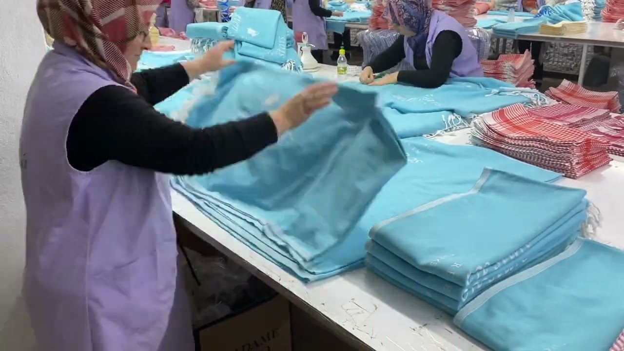 Story of a custom designed Turkish Towel manufacturing by Towel Age.