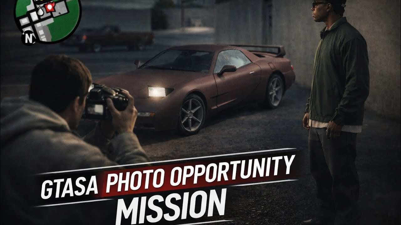 GTA San Andreas – Фотосессия | Кинематографический геймплей