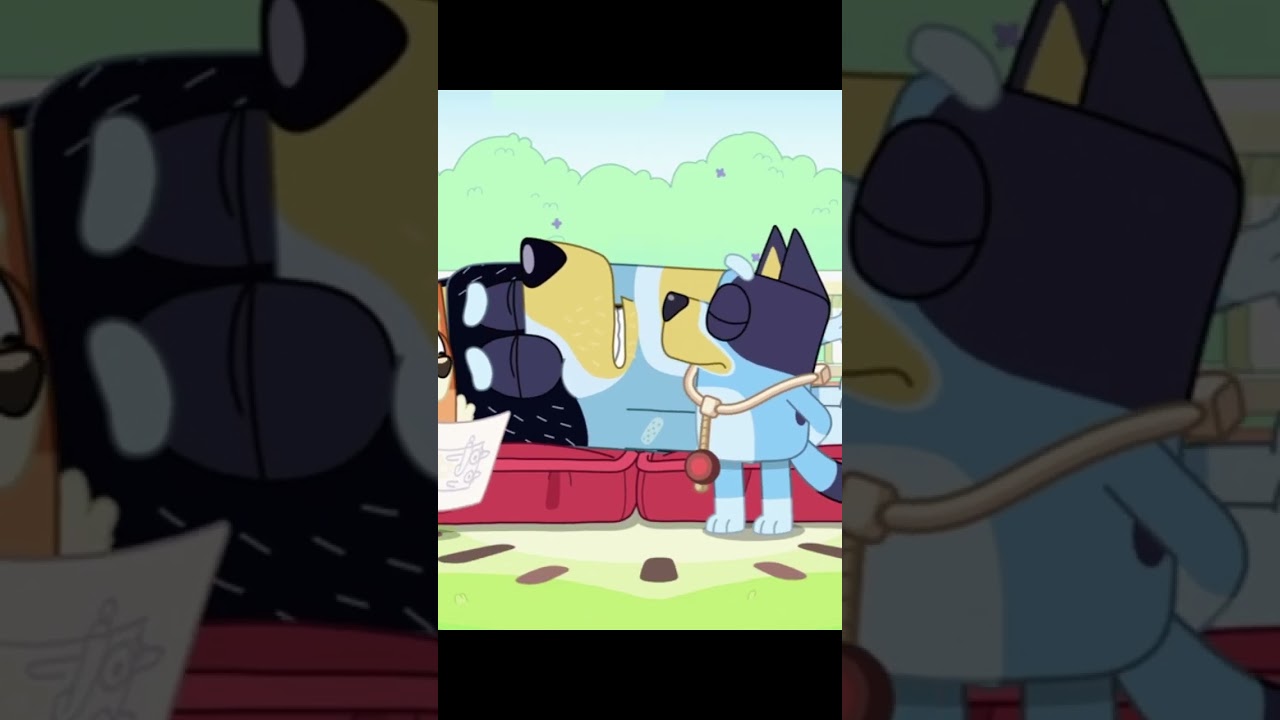 Bluey gives her dad shots. Sting! | Bluey - Hospital | S01E02 #shorts #bluey #bingo