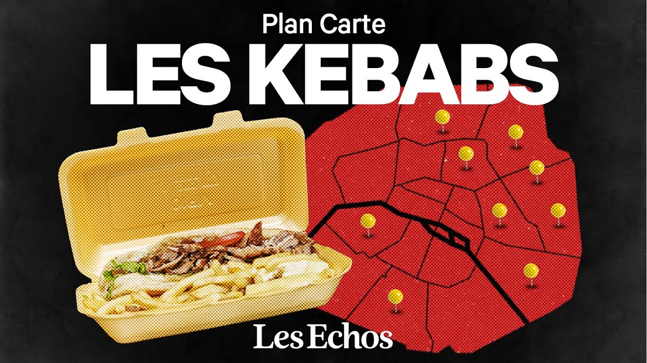 Ce que la carte des kebabs révèle de Paris