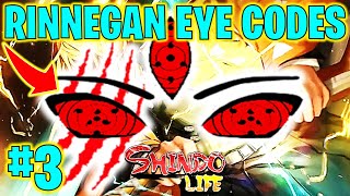 ⭐SHINDO LIFE RINNEGAN CUSTOM EYE CODES #3⭐