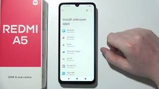 كيفية تثبيت التطبيقات من مصادر غير معروفة على هاتف Xiaomi Redmi A5 (تثبيت APK) screenshot 3