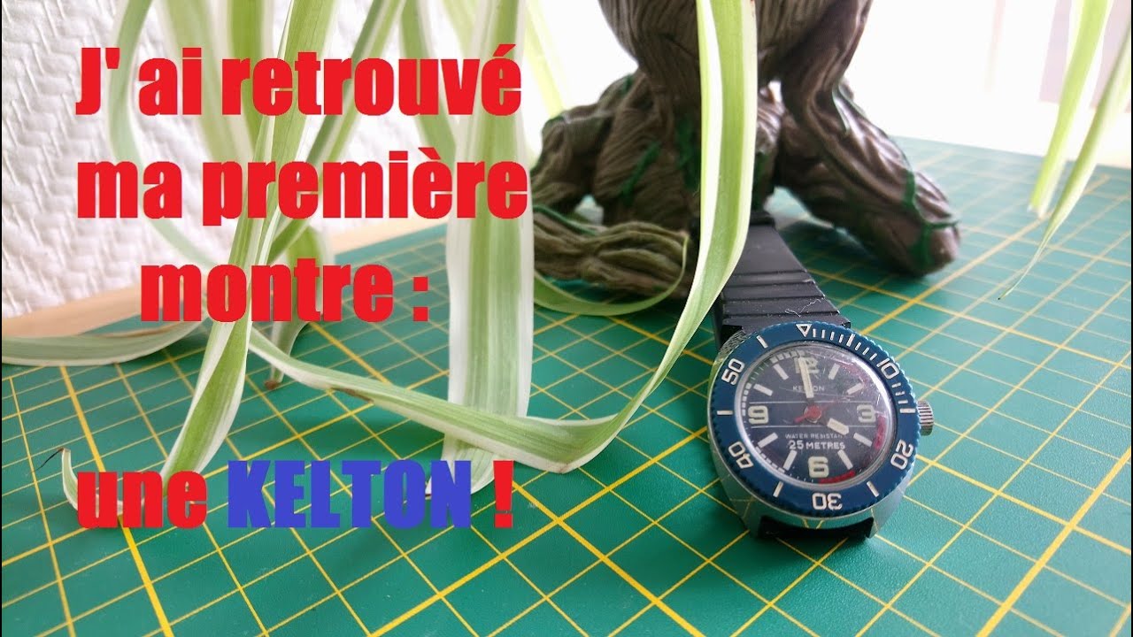 Mouvement De Montre KELTON étanche 25 Mètres - Occasion - Pour Réparation Ou Customisation