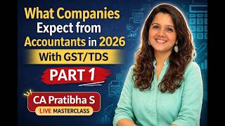 GST Accounting Masterclass LIVE| Practical GST TDS Entries, Filing |Students & Accountants PART 1
