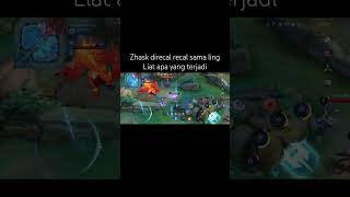 Ketika zhask direcal recal ling #mobilelegends #mlbb #zhask #heroling