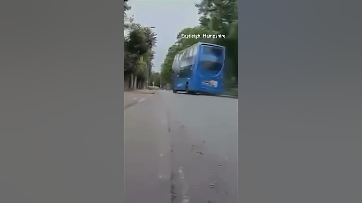 Bus carrying students crashes into river after ‘accelerator sticks and brakes fail’