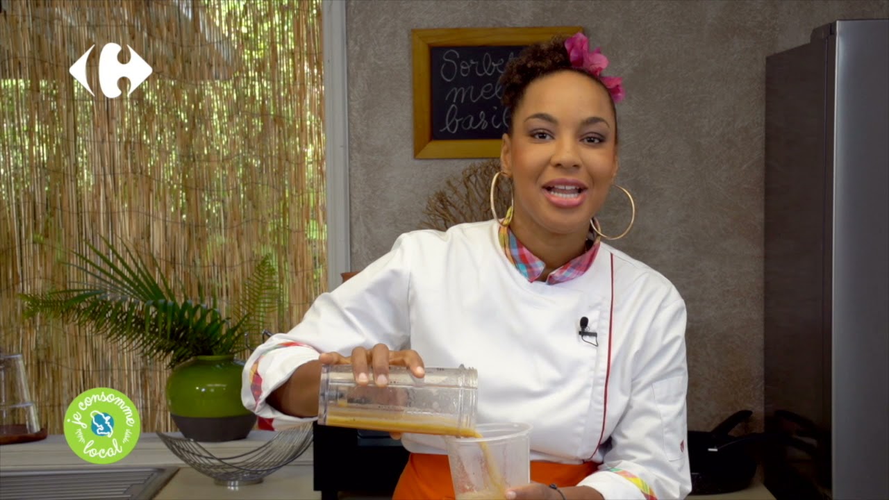 SORBET MELON AU BASILIC