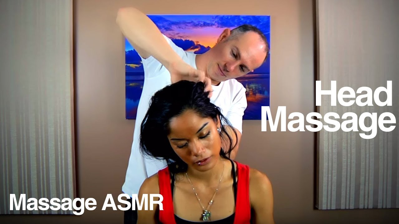 Head Massage for Relaxation & ASMR - YouTube