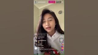 Anselma Putri Live Instagram