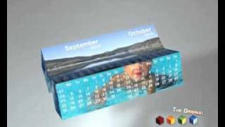 MC113 7cm Calendar Cube