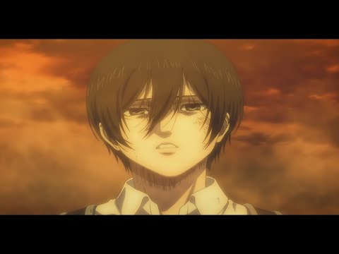 Eren's Colossal Titan rises - Attack on Titan Finale Eng Dub