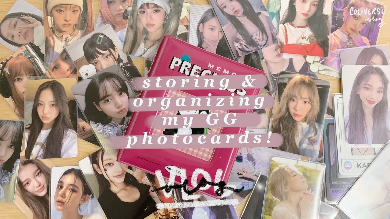 Storing Kpop Girl Group Collection - aespa, LE SSERAFIM, NewJeans, BLACKPINK, Taeyeon & Seulgi
