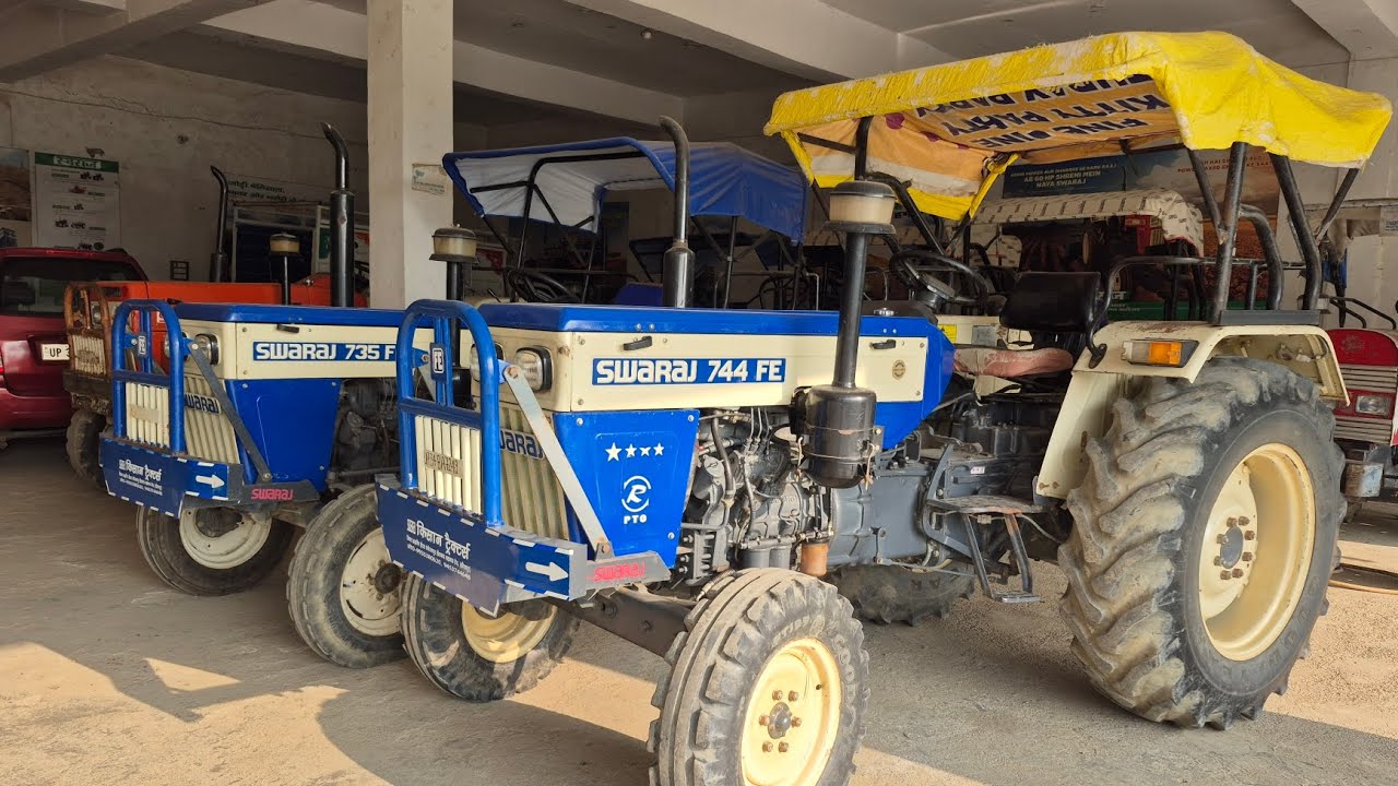 Ярмарка подержанных тракторов Swaraj || Кисан Трактор Ситапур (UP)