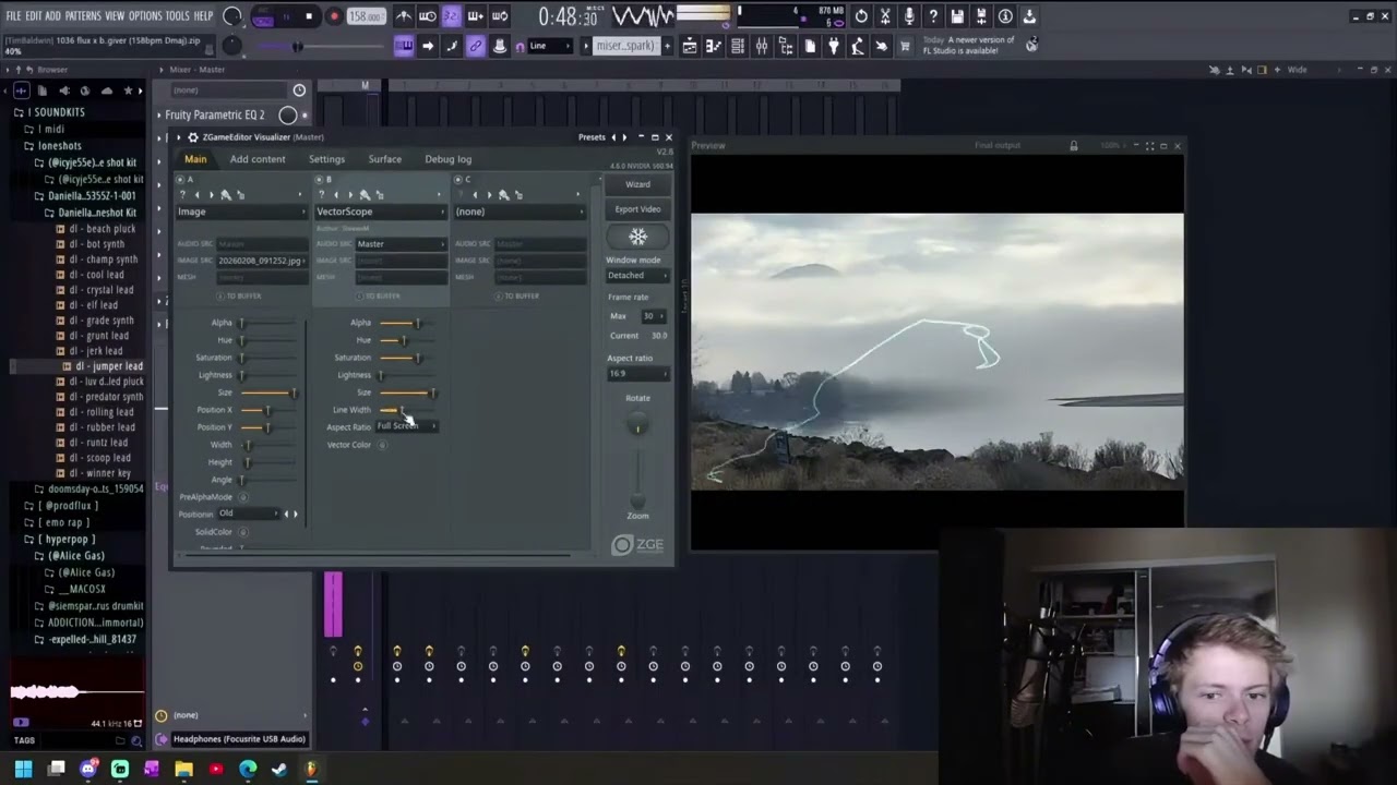 How to make a visualizer in zGameEditor For Beginners (FL Studio)