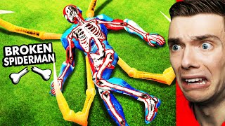 Celebrity Breaking EVERY BONE As NEW SPIDERMAN (GTA 5) Wealth