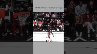 The Most Disrespectful Dunk Ever nba basketball nbaedits shorts