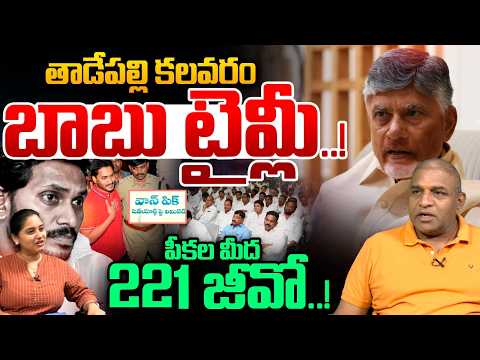YS Jagan Fear About G.O 221 : తాడేపల్లి కలవరం..పీకల మీద 221 జీవో..! | VANPIC Case | Wild Wolf Telugu