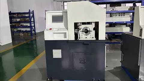 CNC pipe single head chamfering machine