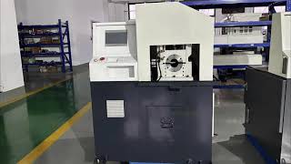 CNC pipe single head chamfering machine
