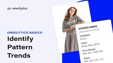 Fashion Production Process: How to Analyse Which Pattern is Trending | Omnilytics Dashboard