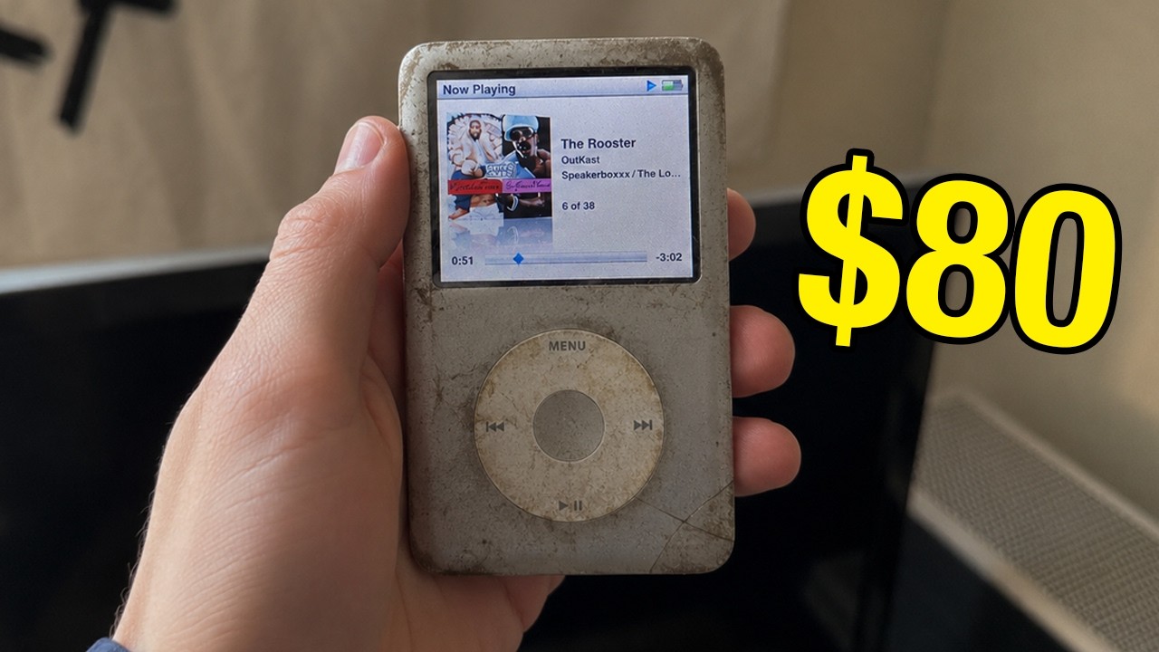 iPod Classic 5th Gen Hard Drive and Battery Upgrade Tutorial