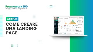 How to Create a Landing Page (Webinar) - Framework360