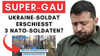 Selenskys Rekrutierung eskaliert + NATO schiesst Ukraine-Drohnen ab + Ukraine tötet 3 NATO-Soldaten?