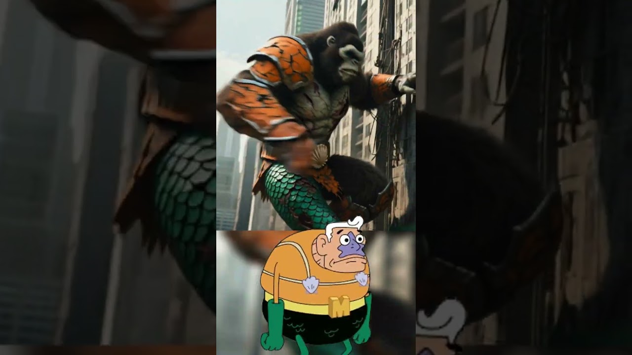 SpongeBob SquarePants as ZOMBIE KING KONG  All Characters 2025 🌟