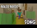 Baldi basic song steve minecraft