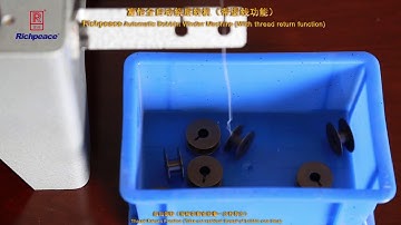Richpeace Automatic Bobbin Winder Machine With thread return function