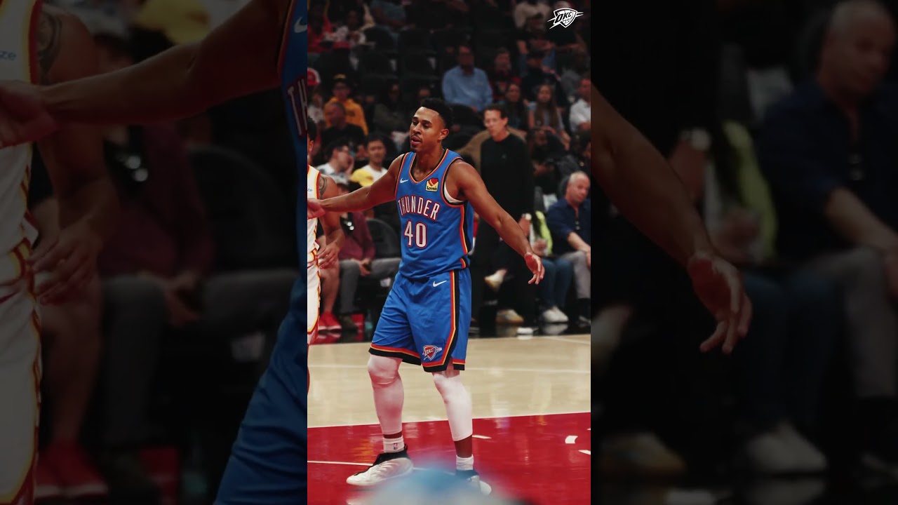15 ➡️ 40 #okcthunder