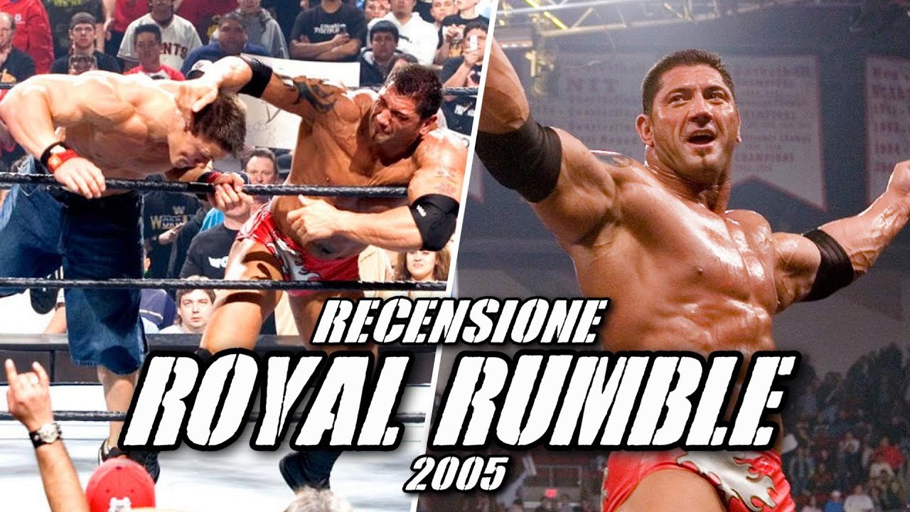 Small Roland The Finale Rumble L'ICONICO finale della Royal Rumble 2005 - YouTube