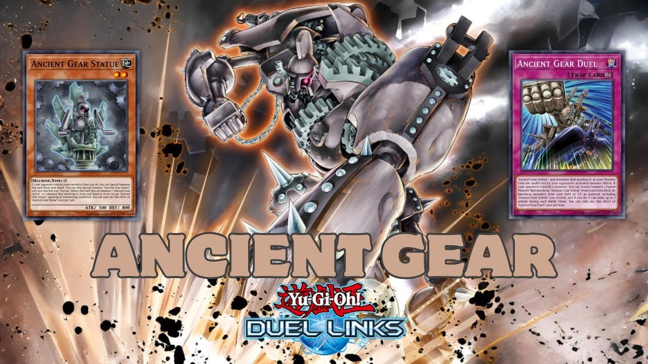 The Most Dangerous OTK Deck In Duel Links I Full Power Of Ancient Gear  [Yu-Gi-Oh! Duel Links]