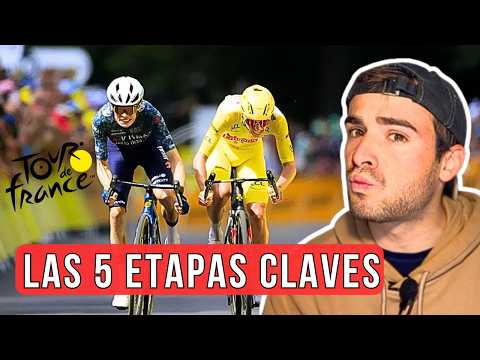 LAS 5 ETPAS más DECISIVAS del TOUR DE FRANCIA 2026