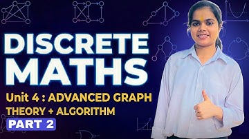 DM Unit 4 Part 2 – Graph Algorithms Explained | BFS, DFS, Shortest Path